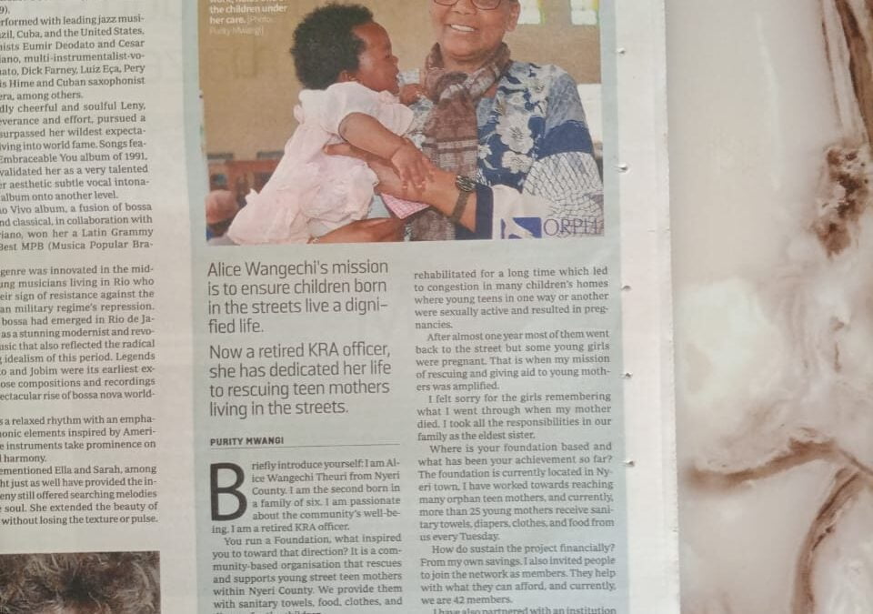 The Standard Newspaper Feature